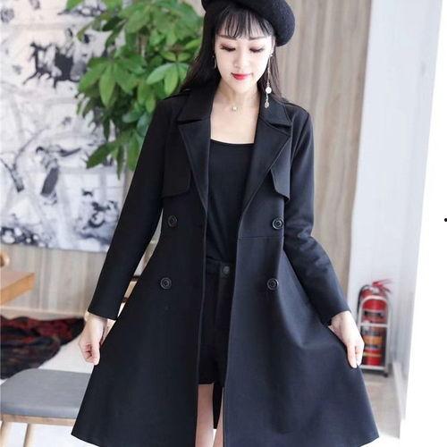 网红春秋大衣中长款,中长款时尚潮流解析